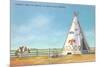 Jerome's Tepee, Grand Island, Nebraska-null-Mounted Premium Giclee Print