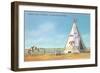 Jerome's Tepee, Grand Island, Nebraska-null-Framed Art Print