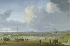 View of the Merwede at Dordrecht, c.1660-Jeronimus van Diest-Mounted Giclee Print