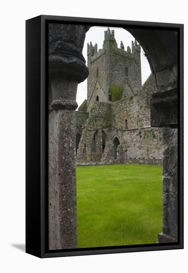 Jerpoint Abbey, County Kilkenny, Leinster, Republic of Ireland (Eire), Europe-Nico Tondini-Framed Stretched Canvas