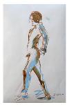Figure Assemblage-Jerry Brody-Framed Art Print