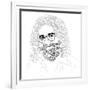 Jerry Garcia-Logan Huxley-Framed Art Print