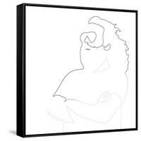 Jerry Garcia-Logan Huxley-Framed Stretched Canvas