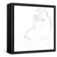 Jerry Garcia-Logan Huxley-Framed Stretched Canvas