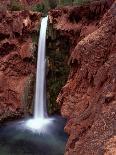 Mooney Falls in Parched Desert of Havasupai Reservation, Havasu Canyon, Arizona, USA-Jerry Ginsberg-Photographic Print