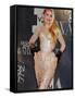 Jerry Hall at VH1 Fashion and Music Awards-null-Framed Stretched Canvas