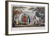 Jerry Having His Hand Read by a Gypsy, C1828-Isaac Robert Cruikshank-Framed Giclee Print