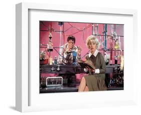 Jerry Lewis; Stella Stevens. "The Nutty Professor" [1963], Directed by Jerry Lewis.-null-Framed Photographic Print