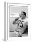 Jerry Mays of Kansas City Chiefs During Halftime, Superbowl I, Los Angeles, CA, January 15, 1967-Bill Ray-Framed Photographic Print