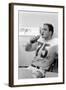 Jerry Mays of Kansas City Chiefs During Halftime, Superbowl I, Los Angeles, CA, January 15, 1967-Bill Ray-Framed Photographic Print