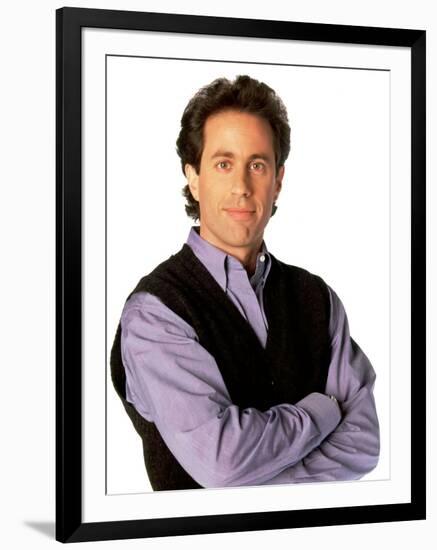 JERRY SEINFELD. "Seinfeld" [1990].-null-Framed Photographic Print