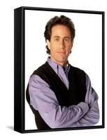 JERRY SEINFELD. "Seinfeld" [1990].-null-Framed Stretched Canvas