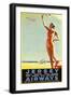 Jersey Airways Great Britain-null-Framed Giclee Print