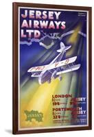 Jersey Airways LTD-null-Framed Art Print