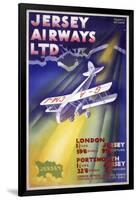 Jersey Airways LTD-null-Framed Art Print