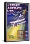 Jersey Airways LTD-null-Framed Stretched Canvas