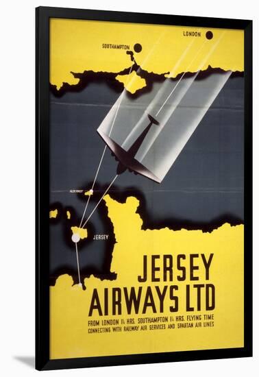 Jersey Airways LTD-null-Framed Art Print