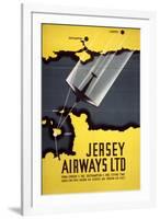 Jersey Airways LTD-null-Framed Art Print