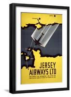 Jersey Airways LTD-null-Framed Art Print