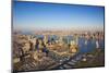 Jersey City and Lower Manhattan, New York City, New York, USA-Jon Arnold-Mounted Photographic Print