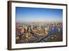 Jersey City and Lower Manhattan, New York City, New York, USA-Jon Arnold-Framed Photographic Print