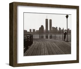 Jersey City Boardwalk-George Forss-Framed Art Print