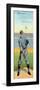 Jersey City, NJ, Jersey City Eastern League, William Abstein, Baseball Card-Lantern Press-Framed Art Print