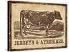 Jersey  Cow-null-Stretched Canvas