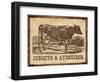 Jersey  Cow-null-Framed Premium Giclee Print