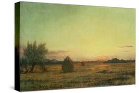 Jersey Meadows-Martin Johnson Heade-Stretched Canvas