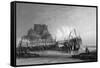 Jersey, Mont Orgueil 1835-AH Payne-Framed Stretched Canvas