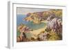 Jersey, Portelet Bay 1904-Henry Wimbush-Framed Art Print