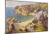 Jersey, Portelet Bay 1904-Henry Wimbush-Mounted Art Print