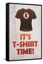 Jersey Shore It's T-Shirt Time TV Poster Print-null-Framed Stretched Canvas