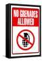 Jersey Shore No Grenades Allowed TV Poster Print-null-Framed Stretched Canvas