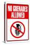 Jersey Shore No Grenades Allowed TV Poster Print-null-Stretched Canvas