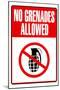 Jersey Shore No Grenades Allowed TV Poster Print-null-Mounted Poster