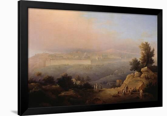 Jerusalem, 1849-Maxim Nikiphorovich Vorobyev-Framed Giclee Print