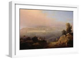 Jerusalem, 1849-Maxim Nikiphorovich Vorobyev-Framed Giclee Print