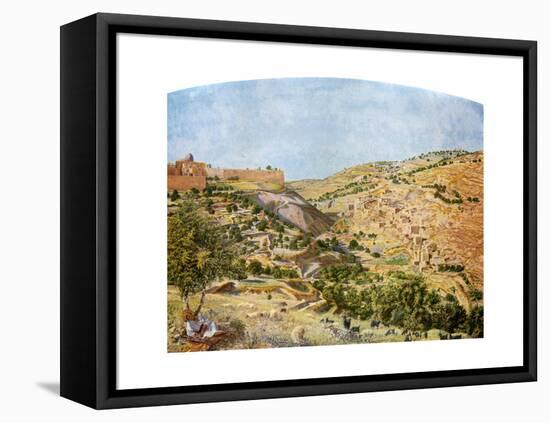 Jerusalem, 1854-1855-Thomas Seddon-Framed Stretched Canvas