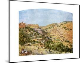 Jerusalem, 1854-1855-Thomas Seddon-Mounted Giclee Print