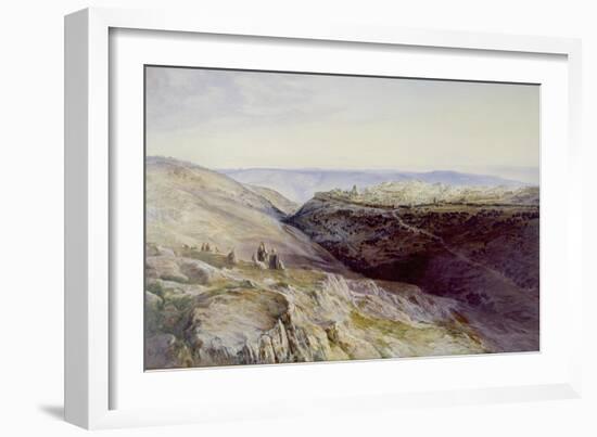 Jerusalem, 1865-Edward Lear-Framed Giclee Print