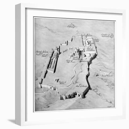 Jerusalem, 1926-NA Lyon-Framed Giclee Print