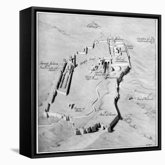 Jerusalem, 1926-NA Lyon-Framed Stretched Canvas