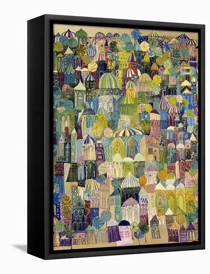 Jerusalem, 1970-Laila Shawa-Framed Stretched Canvas