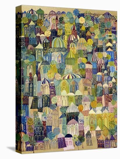 Jerusalem, 1970-Laila Shawa-Stretched Canvas