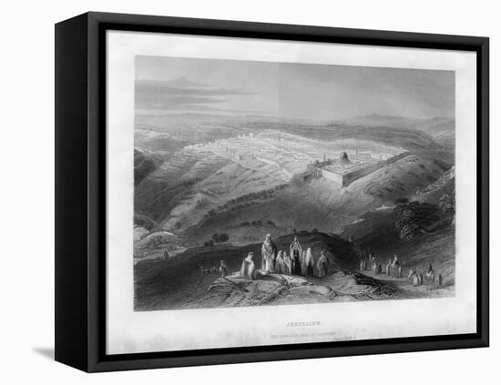 Jerusalem, 19th Century-null-Framed Stretched Canvas