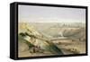 Jerusalem, April 5th 1839, Plate 18 from Volume I of "The Holy Land"-David Roberts-Framed Stretched Canvas