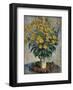 Jerusalem Artichoke Flowers, 1880-Claude Monet-Framed Art Print