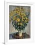 Jerusalem Artichoke Flowers, 1880-Claude Monet-Framed Art Print